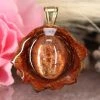 TEP Red Sunstone Pendants