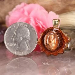 TEP Red Sunstone Pendants