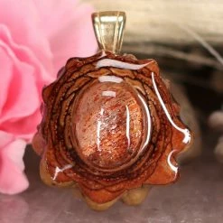 TEP Red Sunstone Pendants