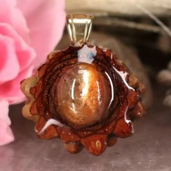 TEP Red Sunstone Pendants