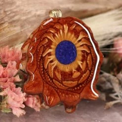 TEP Crushed Lapis (Glows) Pendants