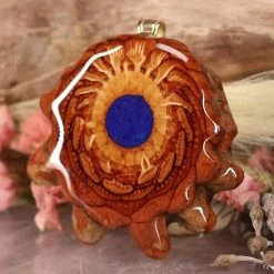 TEP Crushed Lapis (Glows) Pendants