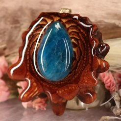 TEP Pendants Blue Apatite