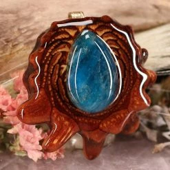 TEP Pendants Blue Apatite