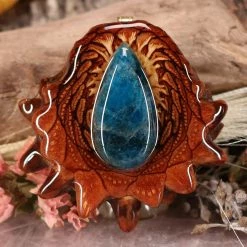 TEP Pendants Blue Apatite