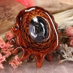 TEP Purple Druzy Quartz Pendants