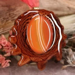 TEP Carnelian Pendants