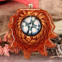 TEP White Phoenix Orchid Glass