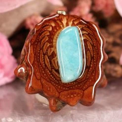 TEP Amazonite Pendants 7 TEP Amazonite Pendants