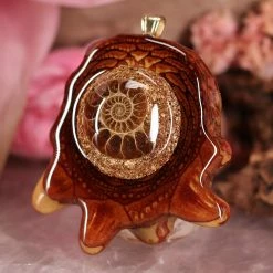 TEP Orgonite With Ammonite
