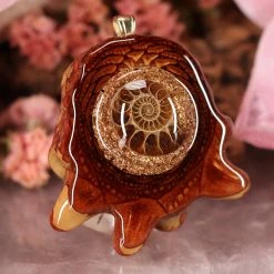 TEP Orgonite With Ammonite