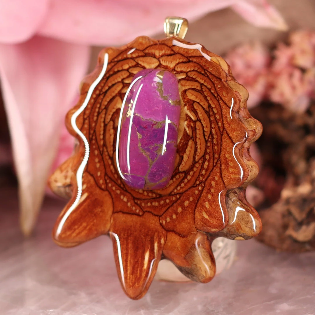 TEP Pendants Purple Mohave Turquoise 4 TEP Pendants Purple Mohave Turquoise