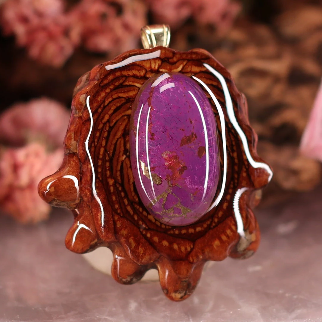 TEP Purple Mohave Turquoise Pendants 5 TEP Purple Mohave Turquoise Pendants