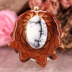 TEP Dendritic Opal Pendants