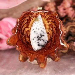 TEP Pendants Dendritic Opal