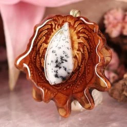 TEP Pendants Dendritic Opal
