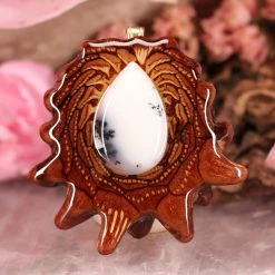 TEP Pendants Dendritic Opal