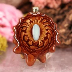 TEP Australian Blue Opal Pendants