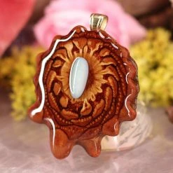 TEP Australian Blue Opal Pendants