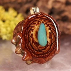 TEP Australian Blue Opal Pendants