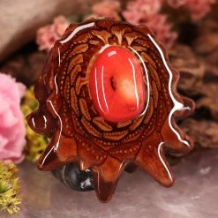 TEP Red Coral Pendants