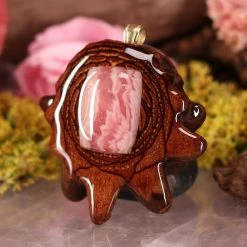 TEP Rhodochrosite Pendants 6 TEP Rhodochrosite Pendants