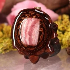 TEP Rhodochrosite Pendants