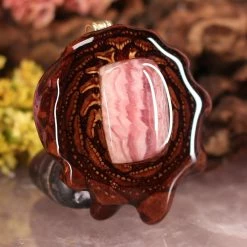 TEP Rhodochrosite Pendants