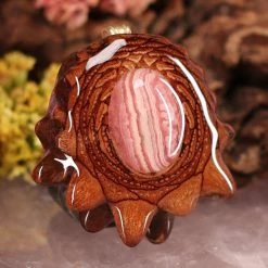 TEP Pendants Rhodochrosite