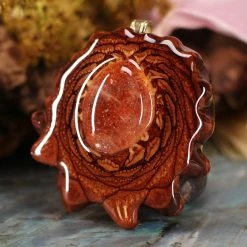 TEP Red Sunstone Pendants