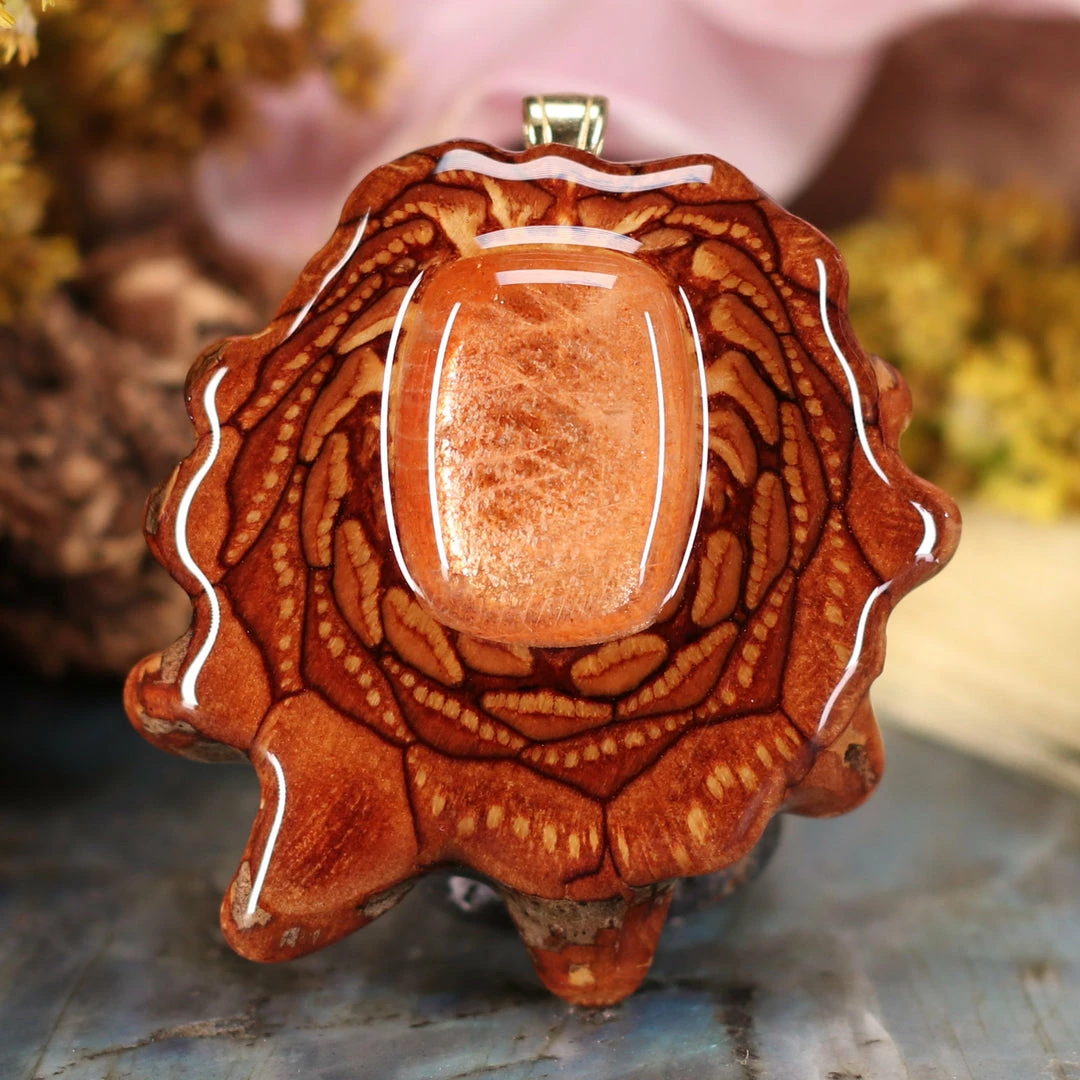 TEP Pendants Red Sunstone 3 TEP Pendants Red Sunstone