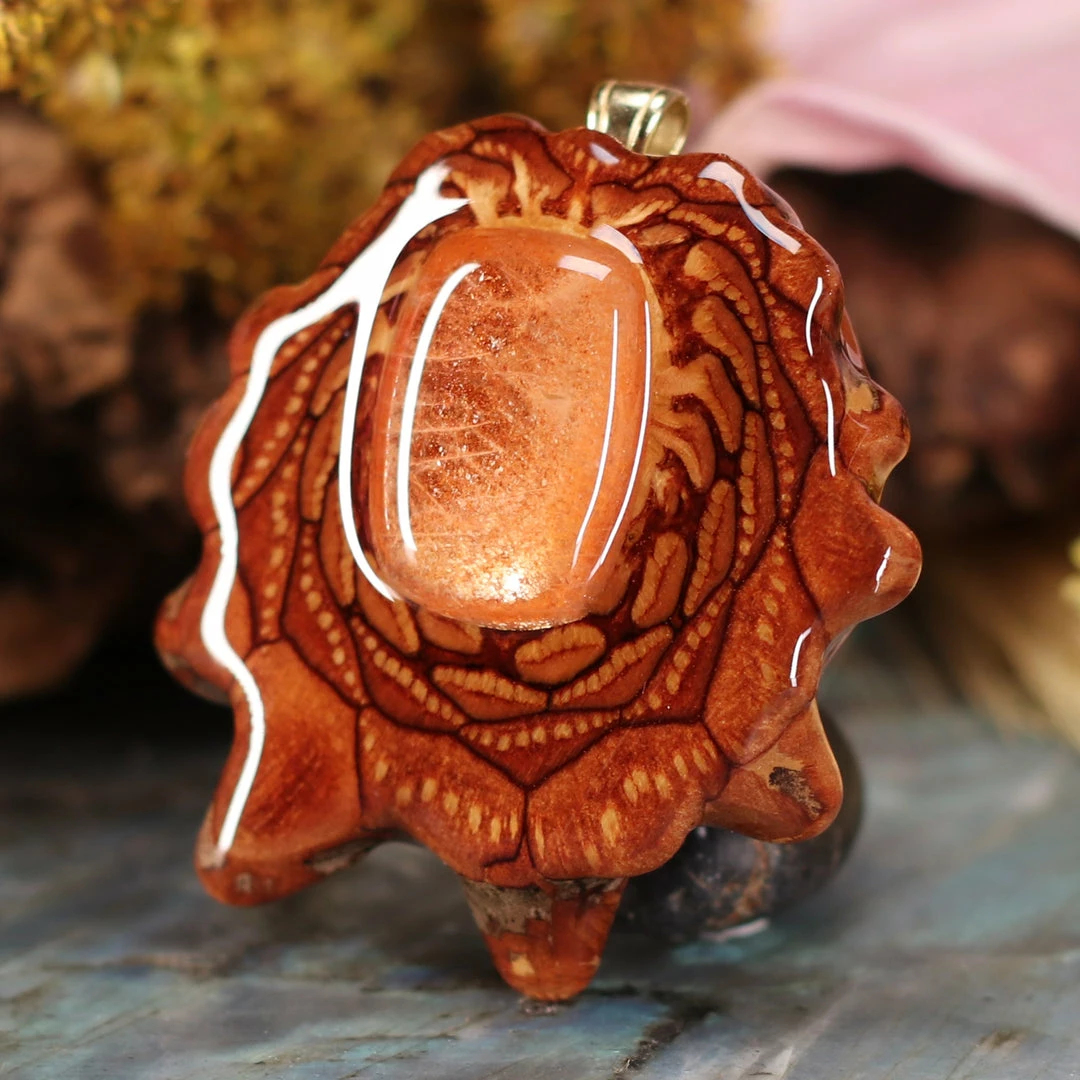 TEP Pendants Red Sunstone 4 TEP Pendants Red Sunstone
