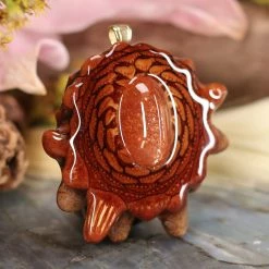 TEP Red Sunstone Pendants 7 TEP Red Sunstone Pendants