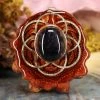 TEP Iolite Sunstone With Gold Seed Of Life 1 TEP Iolite Sunstone With Gold Seed Of Life