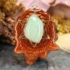 TEP Variscite With Gold Merkaba