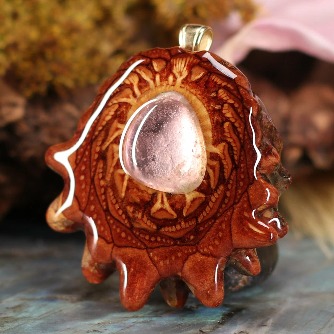 TEP Watermelon Tourmaline Pendants 4 TEP Watermelon Tourmaline Pendants