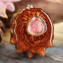 TEP Watermelon Tourmaline Pendants