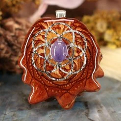 TEP Pendants Tanzanite With Silver Seed Of Life