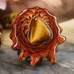 TEP Yellow Tiger's Eye Pendants