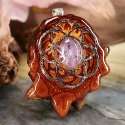 TEP Tanzanite With Silver Seed Of Life