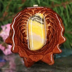 TEP Bumblebee Jasper Pendants