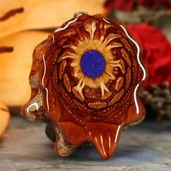 TEP Crushed Lapis (Glows) Pendants