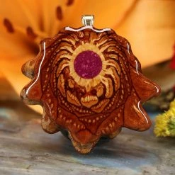 TEP Crushed Sugilite (Glows) Pendants