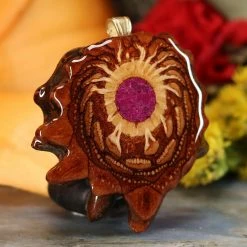 TEP Crushed Sugilite (Glows) Pendants 7 TEP Crushed Sugilite (Glows) Pendants