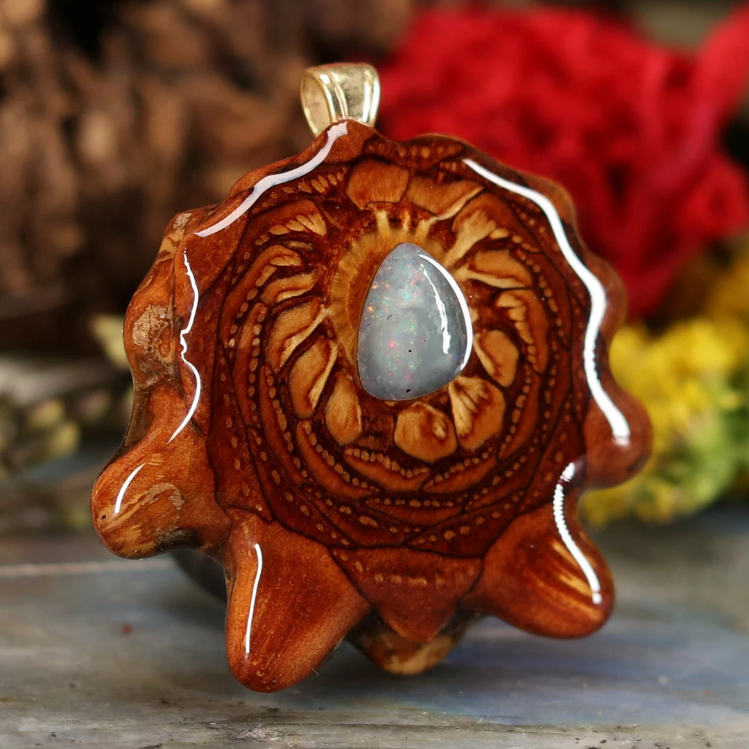 TEP Pendants Australian Blue Opal 5 TEP Pendants Australian Blue Opal