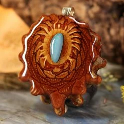 TEP Pendants Australian Blue Opal