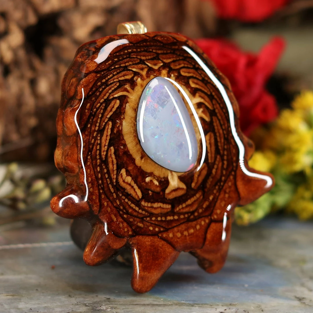 TEP Pendants Australian Blue Opal 5 TEP Pendants Australian Blue Opal