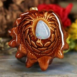 TEP Australian Blue Opal Pendants