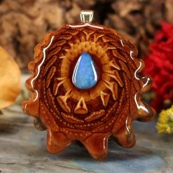 TEP Pendants Australian Blue Opal