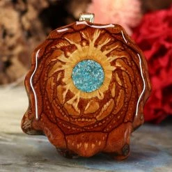 TEP Pendants Crushed Turquoise (Glows)